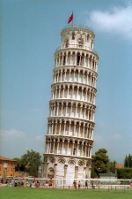 The Leaning Tower of Pisa, Tuscany, Italy