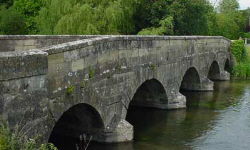 Bridge at Amesbury crossing River Avon