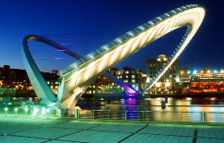 Gateshead, Tyne & Wear Millennium Bridge 